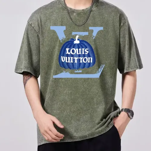 Wholesale Louis Vuitton LV T-Shirts Short Sleeved For Men #1429574 $45.00 USD, Wholesale Quality Replica Louis Vuitton LV T-Shirts