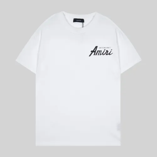 Wholesale Amiri T-Shirts Short Sleeved For Unisex #1429594 $32.00 USD, Wholesale Quality Replica Amiri T-Shirts