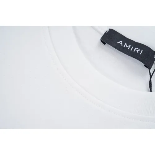 Replica Amiri T-Shirts Short Sleeved For Unisex #1429594 $32.00 USD for Wholesale