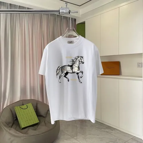Wholesale Hermes T-Shirts Short Sleeved For Unisex #1429652 $42.00 USD, Wholesale Quality Replica Hermes T-Shirts