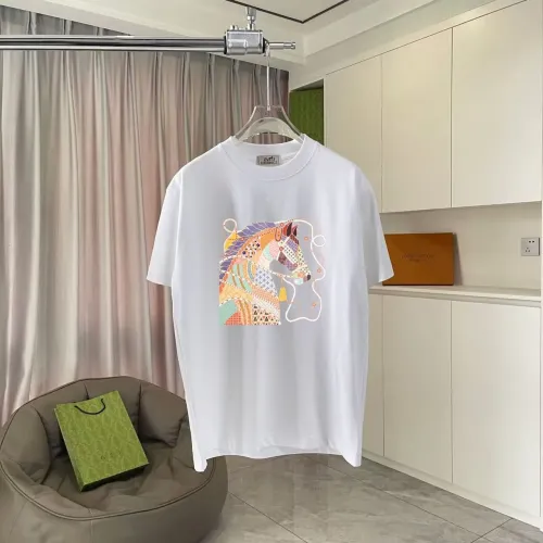 Wholesale Hermes T-Shirts Short Sleeved For Unisex #1429660 $42.00 USD, Wholesale Quality Replica Hermes T-Shirts
