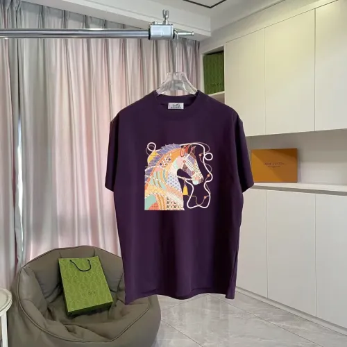 Wholesale Hermes T-Shirts Short Sleeved For Unisex #1429662 $42.00 USD, Wholesale Quality Replica Hermes T-Shirts