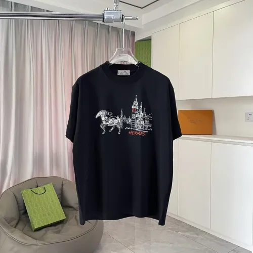 Wholesale Hermes T-Shirts Short Sleeved For Unisex #1429667 $42.00 USD, Wholesale Quality Replica Hermes T-Shirts