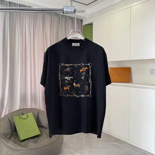 Wholesale Hermes T-Shirts Short Sleeved For Unisex #1429671 $42.00 USD, Wholesale Quality Replica Hermes T-Shirts