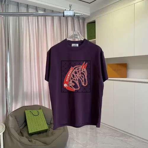 Wholesale Hermes T-Shirts Short Sleeved For Unisex #1429674 $42.00 USD, Wholesale Quality Replica Hermes T-Shirts