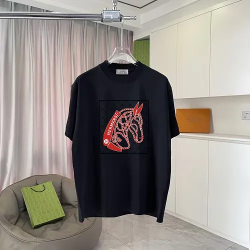 Wholesale Hermes T-Shirts Short Sleeved For Unisex #1429675 $42.00 USD, Wholesale Quality Replica Hermes T-Shirts