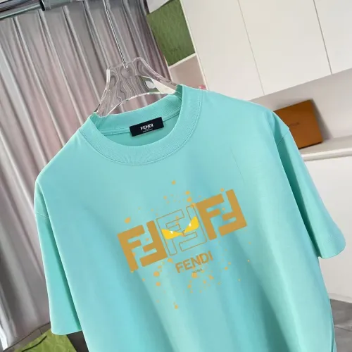 Replica Fendi T-Shirts Short Sleeved For Unisex #1429678 $42.00 USD for Wholesale