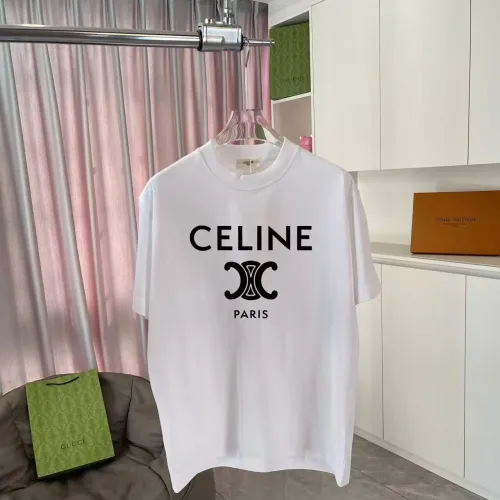 Wholesale Celine T-Shirts Short Sleeved For Unisex #1429707 $42.00 USD, Wholesale Quality Replica Celine T-Shirts