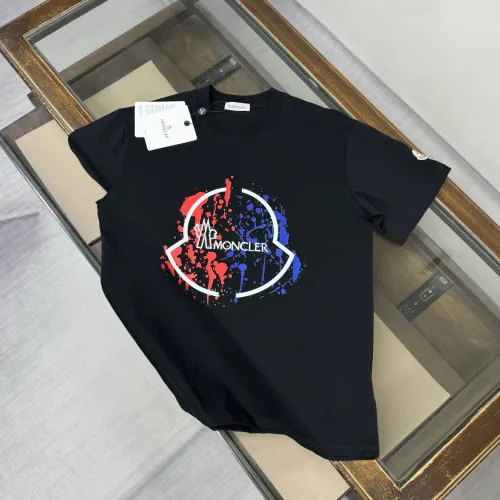 Wholesale Moncler T-Shirts Short Sleeved For Men #1429735 $45.00 USD, Wholesale Quality Replica Moncler T-Shirts