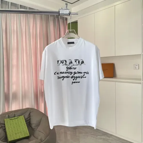 Wholesale Prada T-Shirts Short Sleeved For Unisex #1429751 $42.00 USD, Wholesale Quality Replica Prada T-Shirts