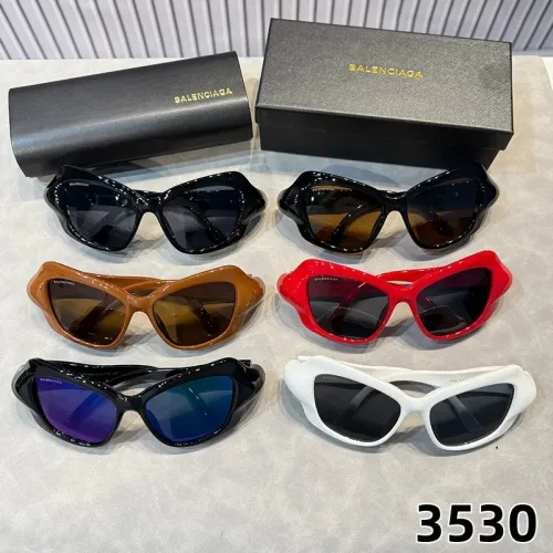 Replica Balenciaga Fashion Sunglasses #1429818 $25.00 USD for Wholesale