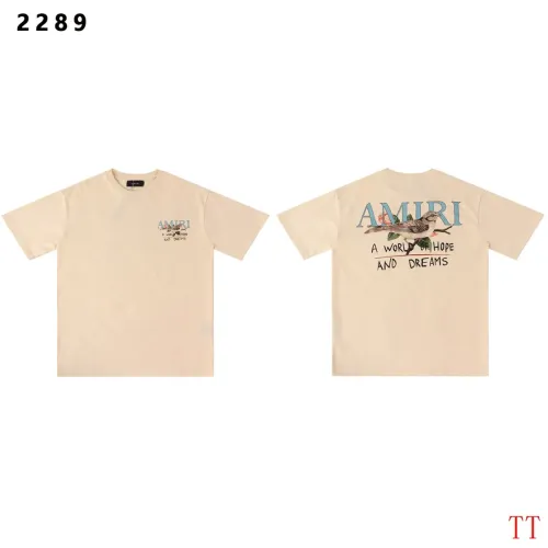 Wholesale Amiri T-Shirts Short Sleeved For Unisex #1429914 $32.00 USD, Wholesale Quality Replica Amiri T-Shirts