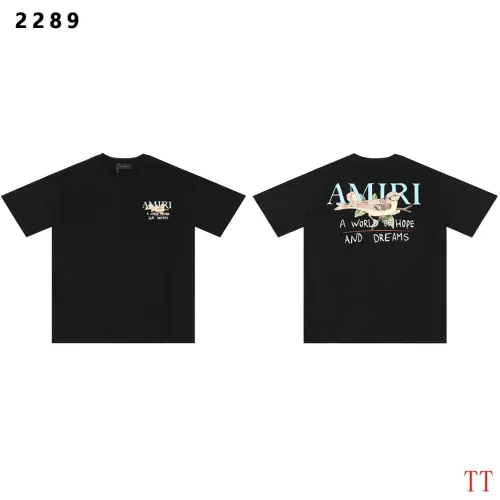 Wholesale Amiri T-Shirts Short Sleeved For Unisex #1429915 $32.00 USD, Wholesale Quality Replica Amiri T-Shirts