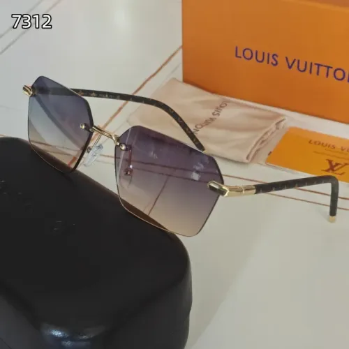 Wholesale Louis Vuitton Sunglasses #1429933 $27.00 USD, Wholesale Quality Replica Louis Vuitton Sunglasses