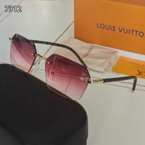 Wholesale Louis Vuitton Sunglasses #1429937 $27.00 USD, Wholesale Quality Replica Louis Vuitton Sunglasses