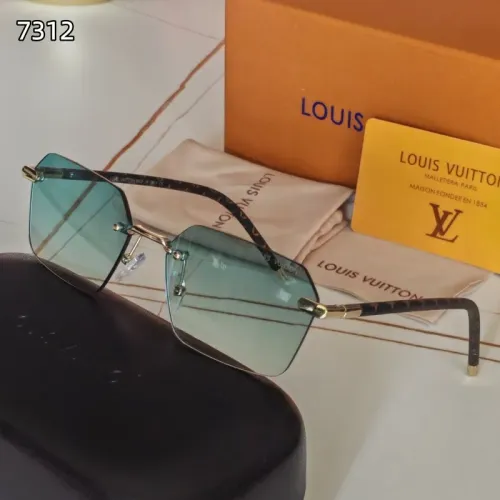 Wholesale Louis Vuitton Sunglasses #1429940 $27.00 USD, Wholesale Quality Replica Louis Vuitton Sunglasses