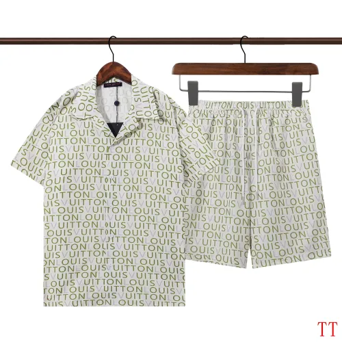 Wholesale Louis Vuitton LV Tracksuits Short Sleeved For Men #1429969 $52.00 USD, Wholesale Quality Replica Louis Vuitton LV Tracksuits