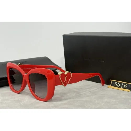 Wholesale Yves Saint Laurent Sunglasses #1430071 $25.00 USD, Wholesale Quality Replica Yves Saint Laurent Sunglasses