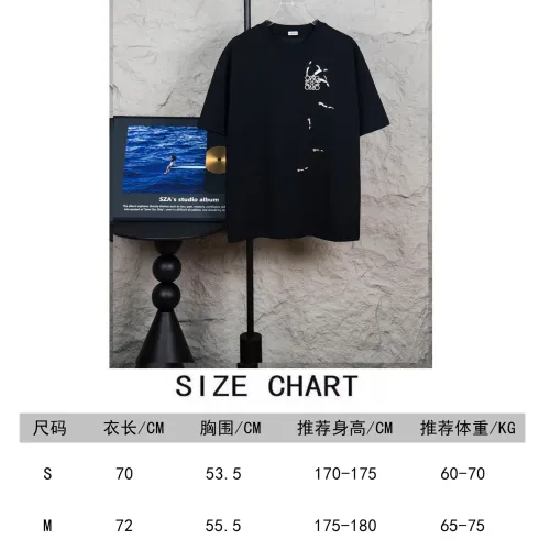 Replica LOEWE T-Shirts Short Sleeved For Unisex #1430114 $32.00 USD for Wholesale