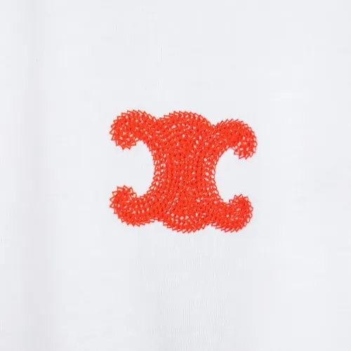 Replica Celine T-Shirts Short Sleeved For Unisex #1430124 $36.00 USD for Wholesale