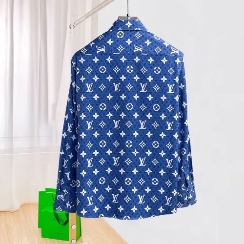 Replica Louis Vuitton LV Shirts Long Sleeved For Men #1430150 $80.00 USD for Wholesale