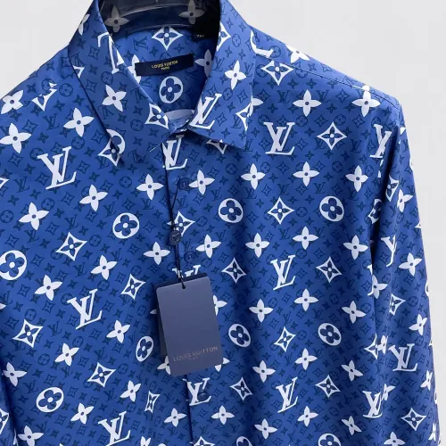 Replica Louis Vuitton LV Shirts Long Sleeved For Men #1430150 $80.00 USD for Wholesale