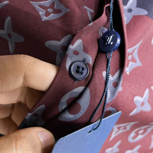 Replica Louis Vuitton LV Shirts Long Sleeved For Men #1430151 $80.00 USD for Wholesale