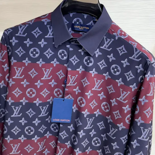 Replica Louis Vuitton LV Shirts Long Sleeved For Men #1430151 $80.00 USD for Wholesale