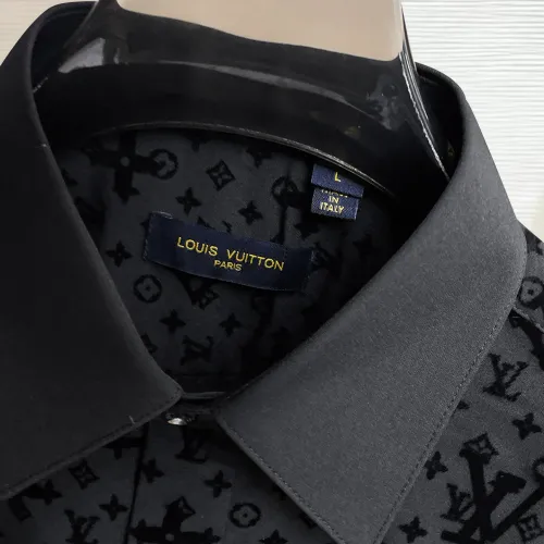 Replica Louis Vuitton LV Shirts Long Sleeved For Men #1430155 $80.00 USD for Wholesale