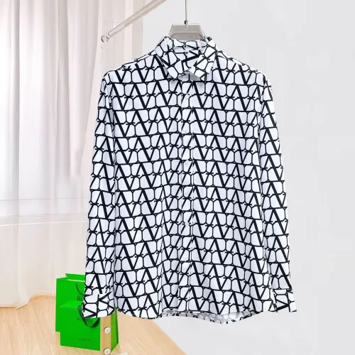 Wholesale Valentino Shirts Long Sleeved For Men #1430160 $80.00 USD, Wholesale Quality Replica Valentino Shirts