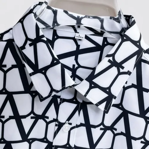 Replica Valentino Shirts Long Sleeved For Men #1430160 $80.00 USD for Wholesale