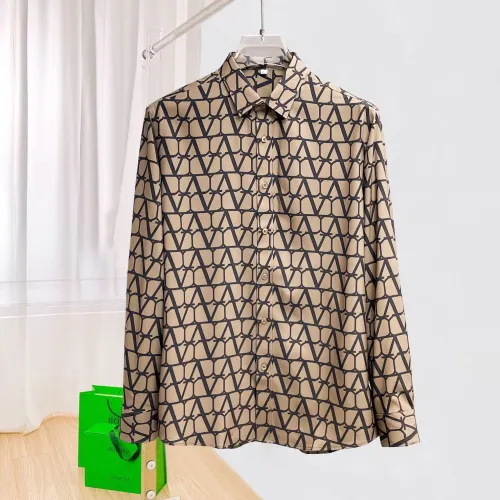 Wholesale Valentino Shirts Long Sleeved For Men #1430162 $80.00 USD, Wholesale Quality Replica Valentino Shirts