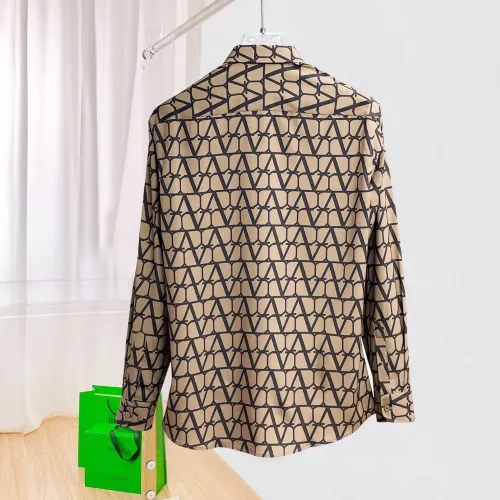 Replica Valentino Shirts Long Sleeved For Men #1430162 $80.00 USD for Wholesale