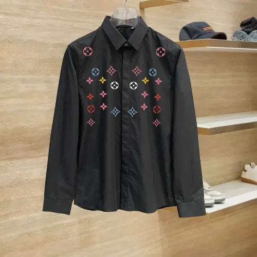 Wholesale Louis Vuitton LV Shirts Long Sleeved For Men #1430167 $72.00 USD, Wholesale Quality Replica Louis Vuitton LV Shirts