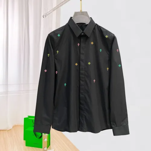 Wholesale Chrome Hearts Shirts Long Sleeved For Men #1430170 $72.00 USD, Wholesale Quality Replica Chrome Hearts Shirts