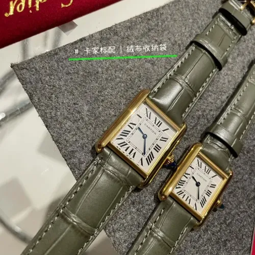 Replica Cartier AAA Quality Watches In Gold #1430236 $130.00 USD for Wholesale