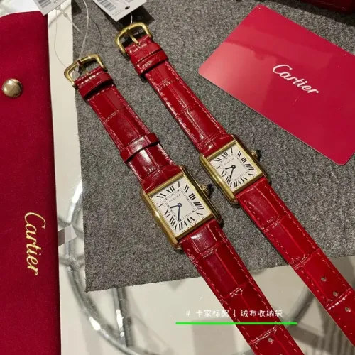 Wholesale Cartier AAA Quality Watches In Gold #1430244 $130.00 USD, Wholesale Quality Replica Cartier AAA Quality Watches