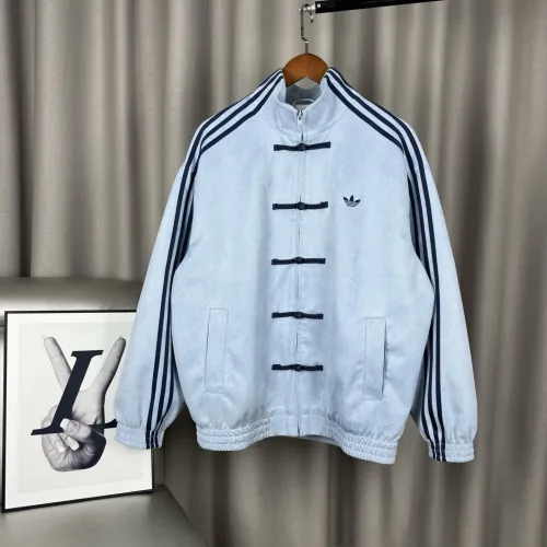 Wholesale Adidas Jackets Long Sleeved For Unisex #1430251 $56.00 USD, Wholesale Quality Replica Adidas Jackets