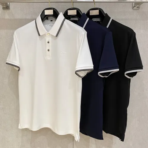 Replica Christian Dior T-Shirts Short Sleeved For Men #1430270 $80.00 USD for Wholesale