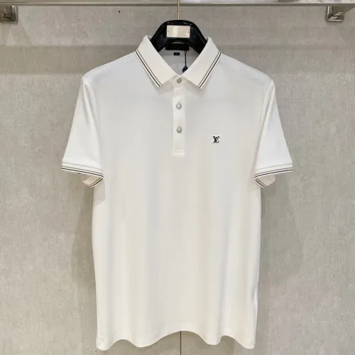 Wholesale Louis Vuitton LV T-Shirts Short Sleeved For Men #1430277 $80.00 USD, Wholesale Quality Replica Louis Vuitton LV T-Shirts