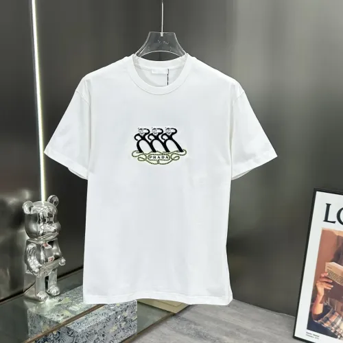 Wholesale Prada T-Shirts Short Sleeved For Unisex #1430286 $64.00 USD, Wholesale Quality Replica Prada T-Shirts