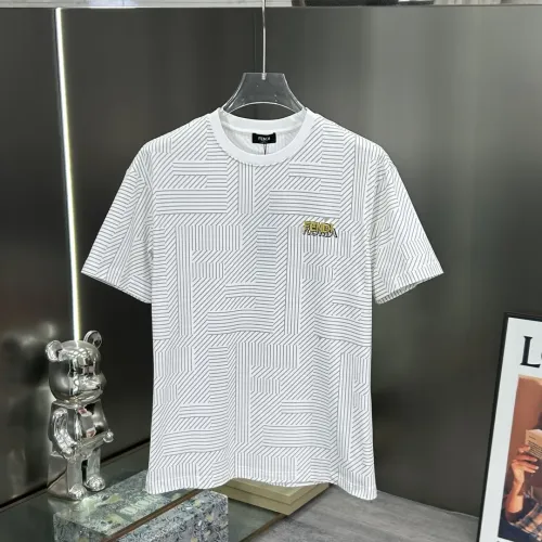 Wholesale Fendi T-Shirts Short Sleeved For Unisex #1430297 $64.00 USD, Wholesale Quality Replica Fendi T-Shirts