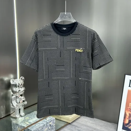 Wholesale Fendi T-Shirts Short Sleeved For Unisex #1430298 $64.00 USD, Wholesale Quality Replica Fendi T-Shirts