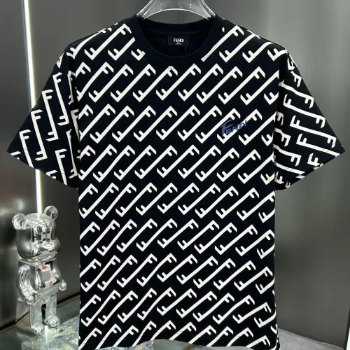 Wholesale Fendi T-Shirts Short Sleeved For Unisex #1430300 $64.00 USD, Wholesale Quality Replica Fendi T-Shirts