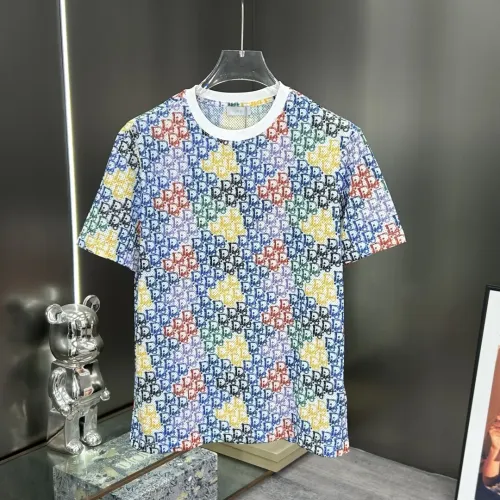 Replica Christian Dior T-Shirts Short Sleeved For Men #1430307 $64.00 USD for Wholesale