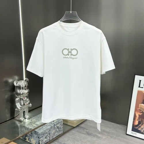 Wholesale Salvatore Ferragamo T-Shirts Short Sleeved For Men #1430333 $56.00 USD, Wholesale Quality Replica Salvatore Ferragamo T-Shirts