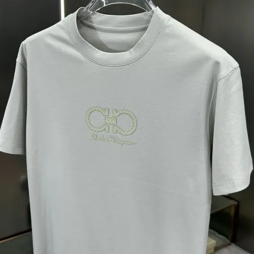 Replica Salvatore Ferragamo T-Shirts Short Sleeved For Men #1430334 $56.00 USD for Wholesale