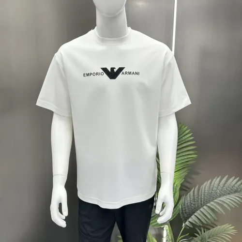 Replica Armani T-Shirts Short Sleeved For Men #1430336 $56.00 USD for Wholesale