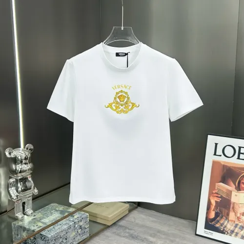 Wholesale Versace T-Shirts Short Sleeved For Unisex #1430345 $64.00 USD, Wholesale Quality Replica Versace T-Shirts