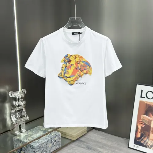Wholesale Versace T-Shirts Short Sleeved For Unisex #1430368 $72.00 USD, Wholesale Quality Replica Versace T-Shirts